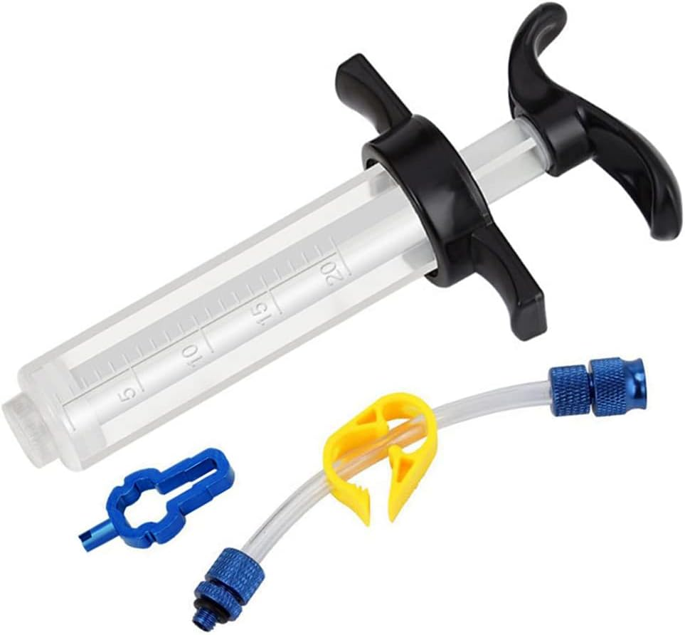 Bicycle Syringe Kit, Bicycle Tubeless Tire Liquid Injection Tool Set Bike Tire Tubeless Sealant Injector Syringe Rubber Hose Kit Mountain Bike MTB Bicycle Cycling Repairing Tools image number 6