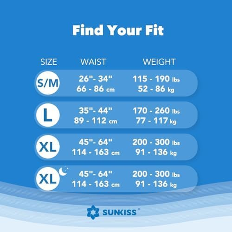 SUNKISS Trustplus Unisex Incontinence Disposable Underwear, Large, 16 Count - Heavy Absorbency, Barrier Leak Protection, Odor Control, Soft, Flexible Fabric image number 1