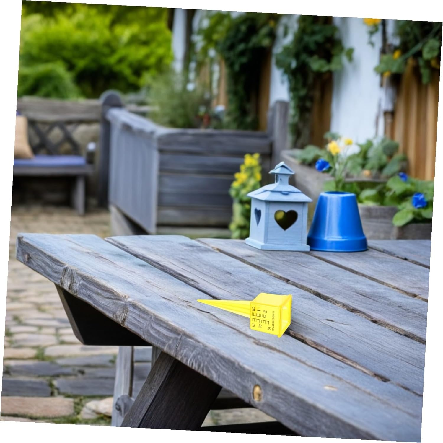 VICASKY 20Pcs Lawn Rain Gauge with Wide Mouth for Accurate Rainwater Measurement Dual Scale Sprinkler Gauge for Garden Patio Compact Water Level Monitor for Outdoor Use image number 5