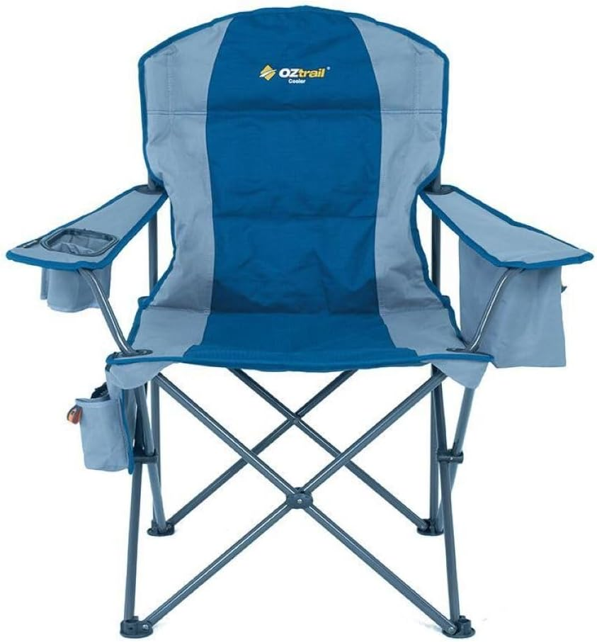 Oztrail Cooler Arm Chair, Blue