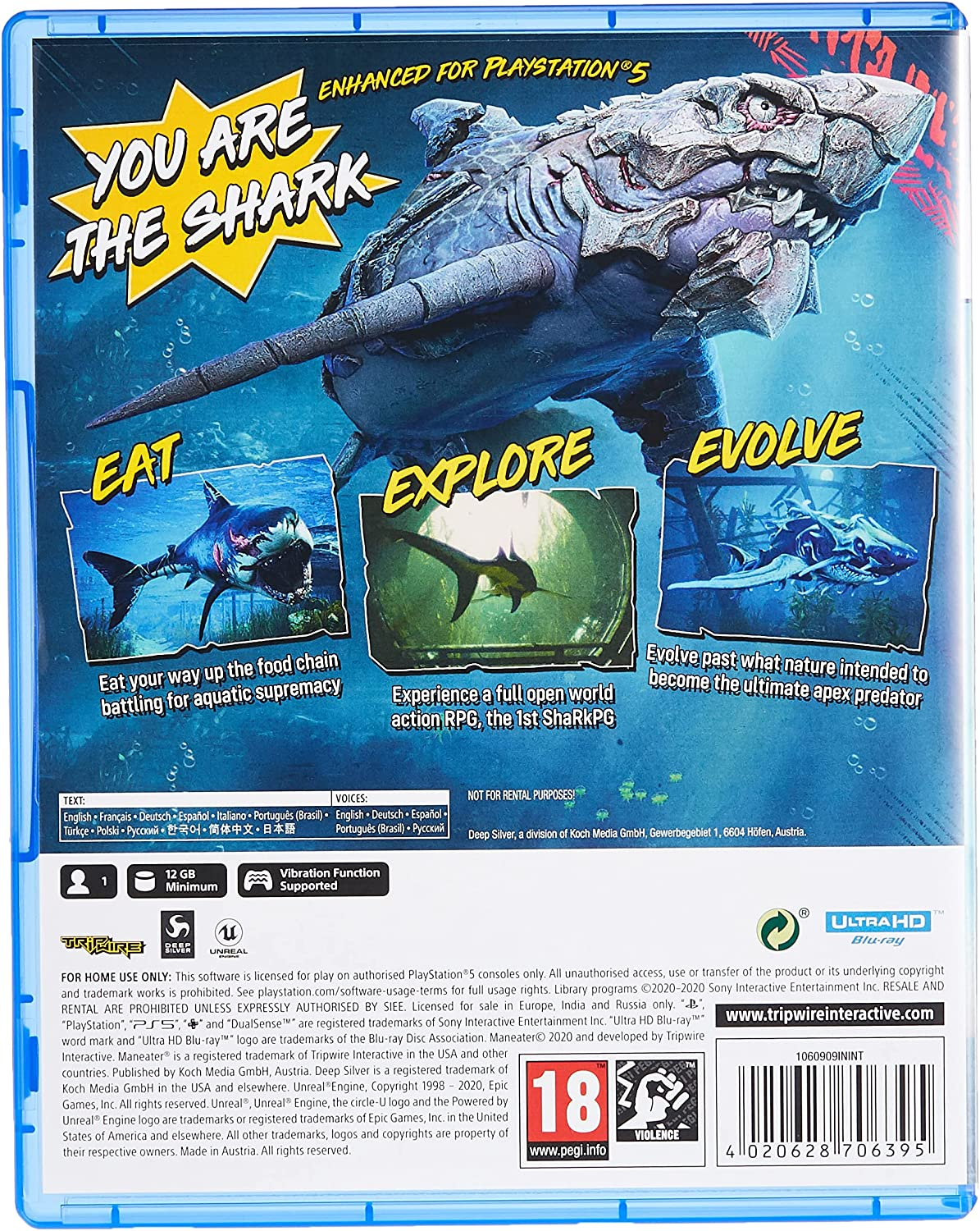 Electronic Arts Maneater Playstation 5 Game image number 1