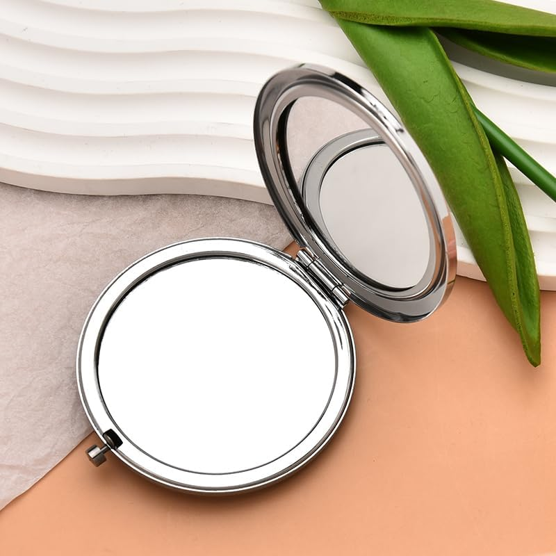 Happy Birthday Gifts for Women Friends Compact Mirror for Purse Travel Best Friend Birthday Gifts for Girls Sister Mom Grandma Unique Birthday B-Day Present for Coworker Birthday Party Decors image number 1