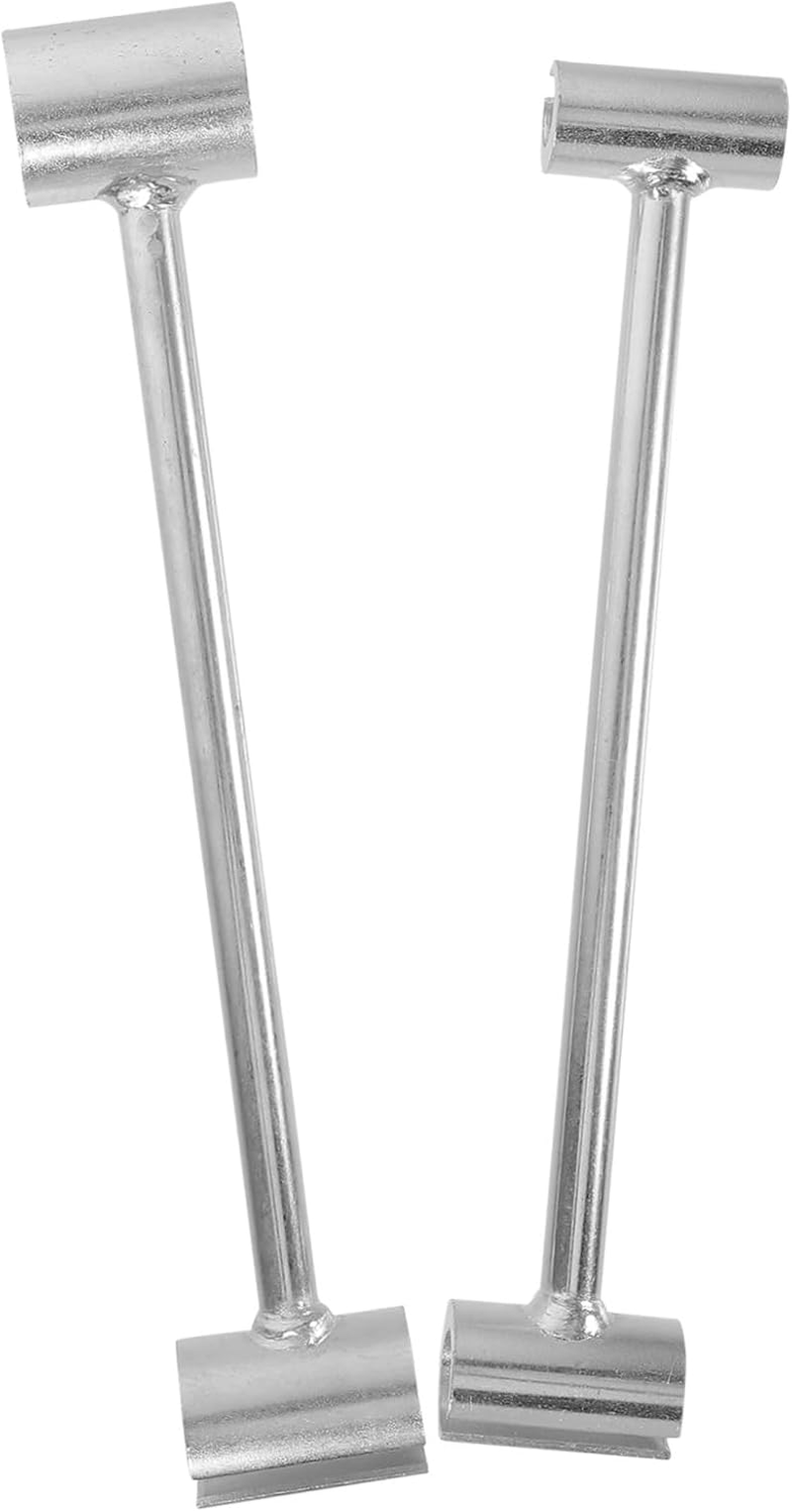 Cabilock 2Pcs Wrench Tool Heavy Duty Hinge Adjustment Spanner Wrench for Door Hinge Gap Repair image number 5