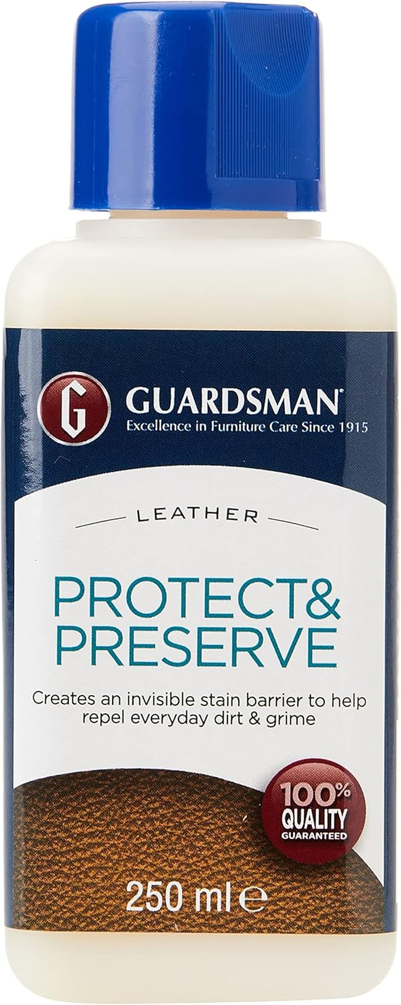 Guardsman GL3103 Protect & Preserve for Leather,Blue, Cream