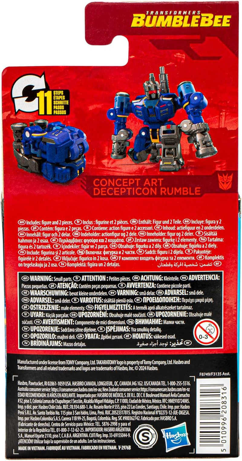 Transformers Studio Series Core Transformers: Bumblebee Concept Art Decepticon Rumble image number 2