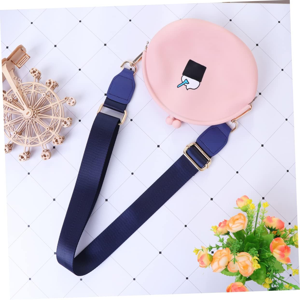 TEHAUX 2Pcs Fashion Bag Strap Adjustable Crossbody Bag Straps for Women for Travel image number 4