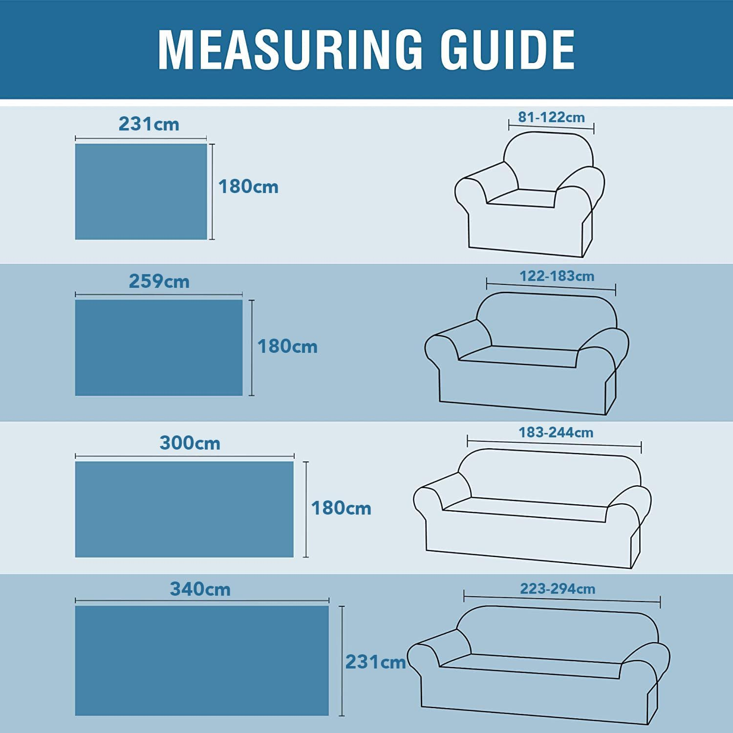 Smarcute Cotton Sofa Covers Washable Furniture Couch Slipcovers Thick Durable Woven Jacquard Diamond Check Sofa Throw Decorative for Living Room (230Cm X 340Cm,Xx-Large, Sage)