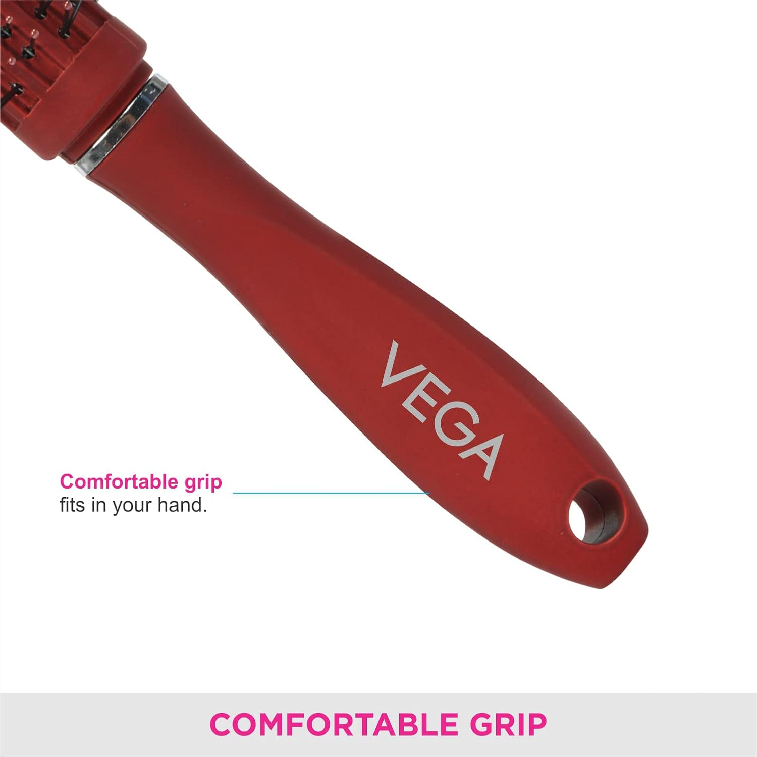 Vega round Brush (Color May Vary) image number 1