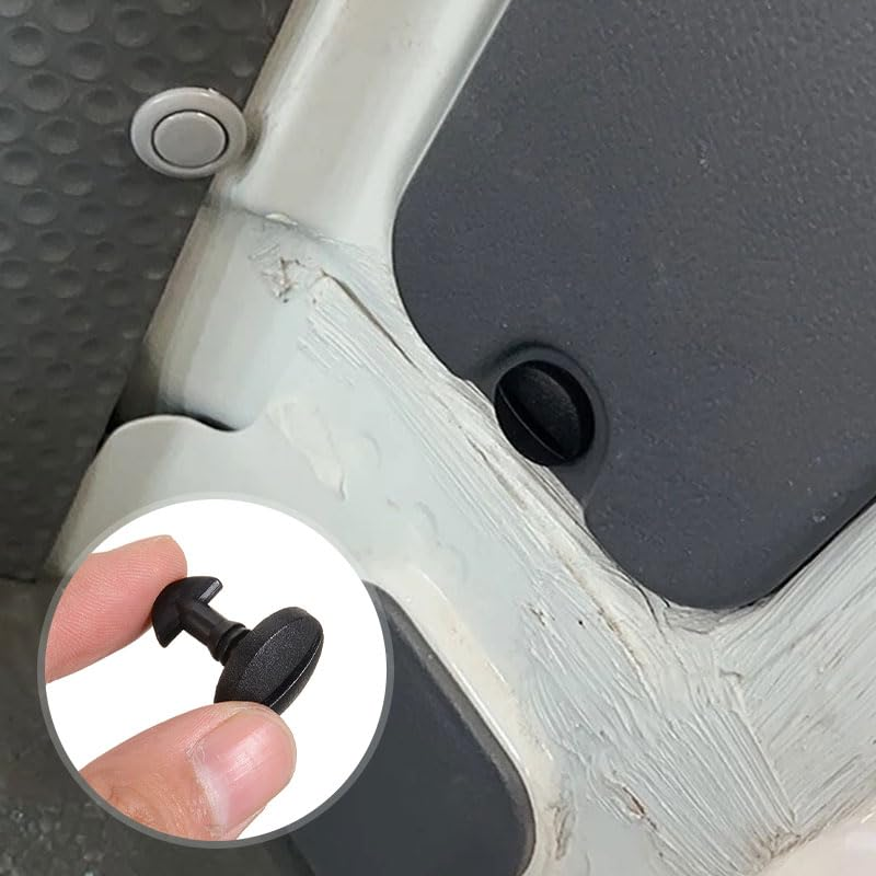 4 Sets of Rear Bumper Decorative Lock Clips, Retainer Insert Fasteners for Land Rover Discovery 3, 4, Freelander 2 and Range Rover Sport image number 3