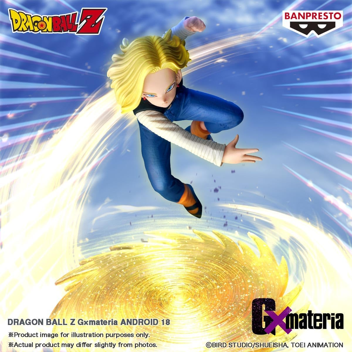 BANPRESTO Dragon Ball Z G&times;Materia - Android 18 image number 5