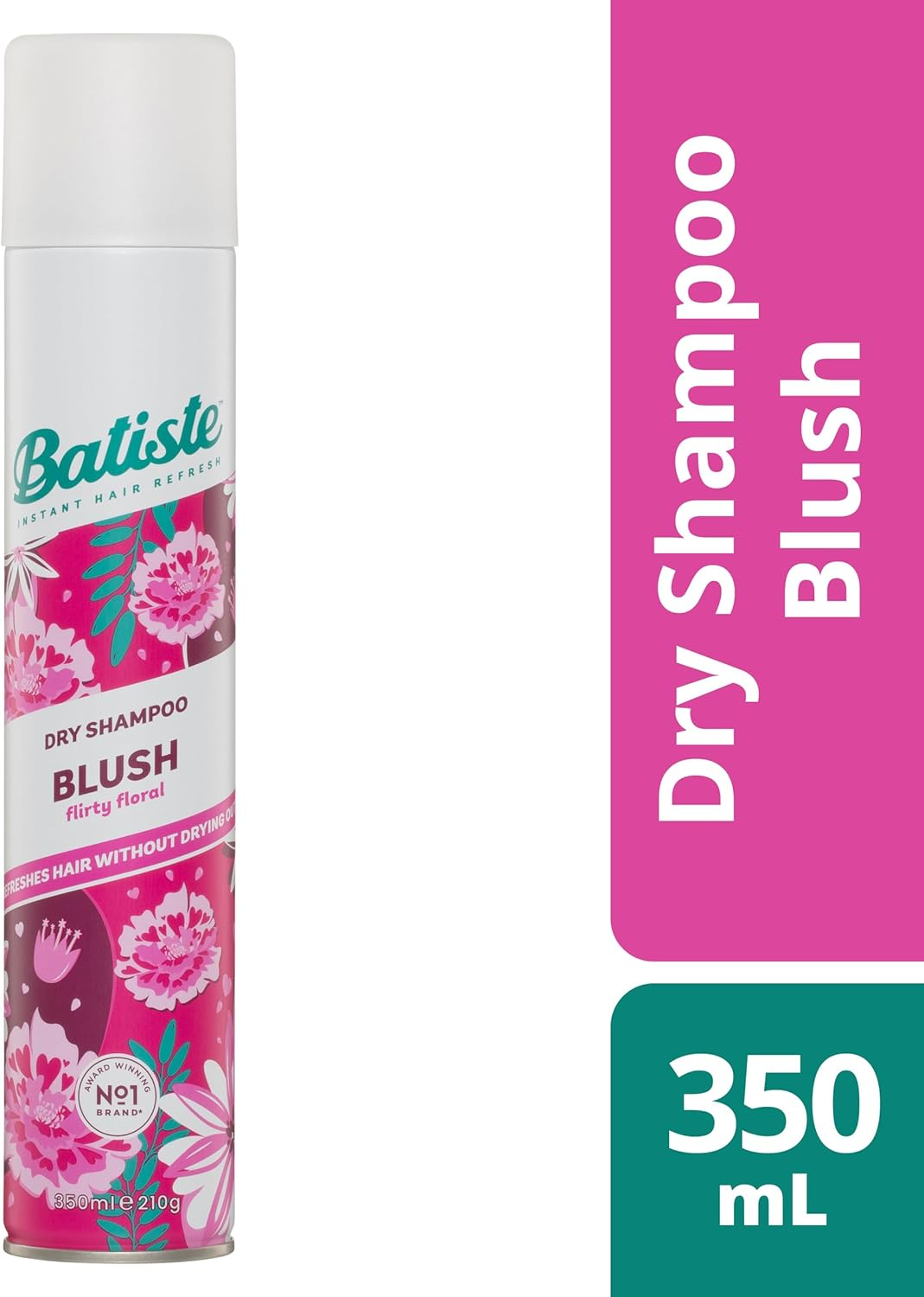 Batiste Blush Dry Shampoo Home & on the Go Set - 1X Batiste Blush Dry Shampoo 350Ml + 1X Batiste Blush Dry Shampoo 50Ml Travel Size image number 6