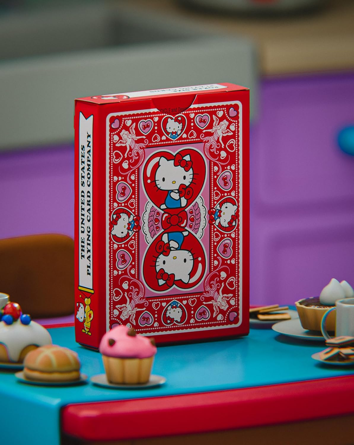 Bicycle Hello Kitty Playing Cards, Limited Edition Hello Kitty 50Th Anniversary, 1 Deck image number 6