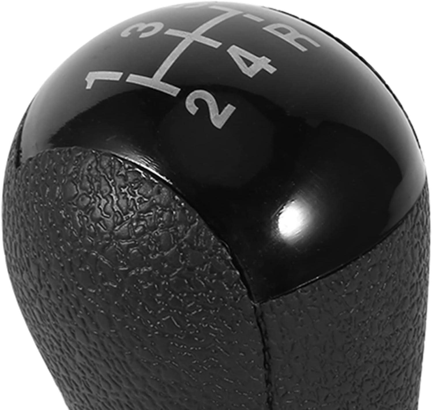 Gear Stick, ABS Comfortable 5 Speed Knob for Car (Black) image number 2