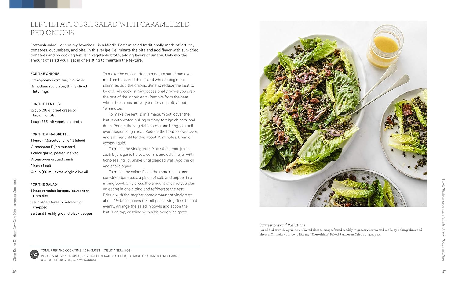 Low-Carb Mediterranean Cookbook (Clean E: Quick and Easy High-Protein, Low-Sugar, Healthy-Fat Recipes image number 4