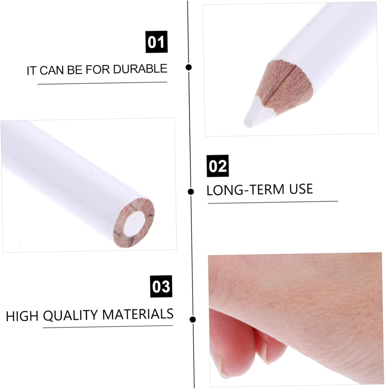 Minkissy 30Pcs Dual-Ended Rhinestone Picker Pens for Nail Art Dotting Tools Wax Tip Manicure Supplies for Gem Application and Decoration image number 6