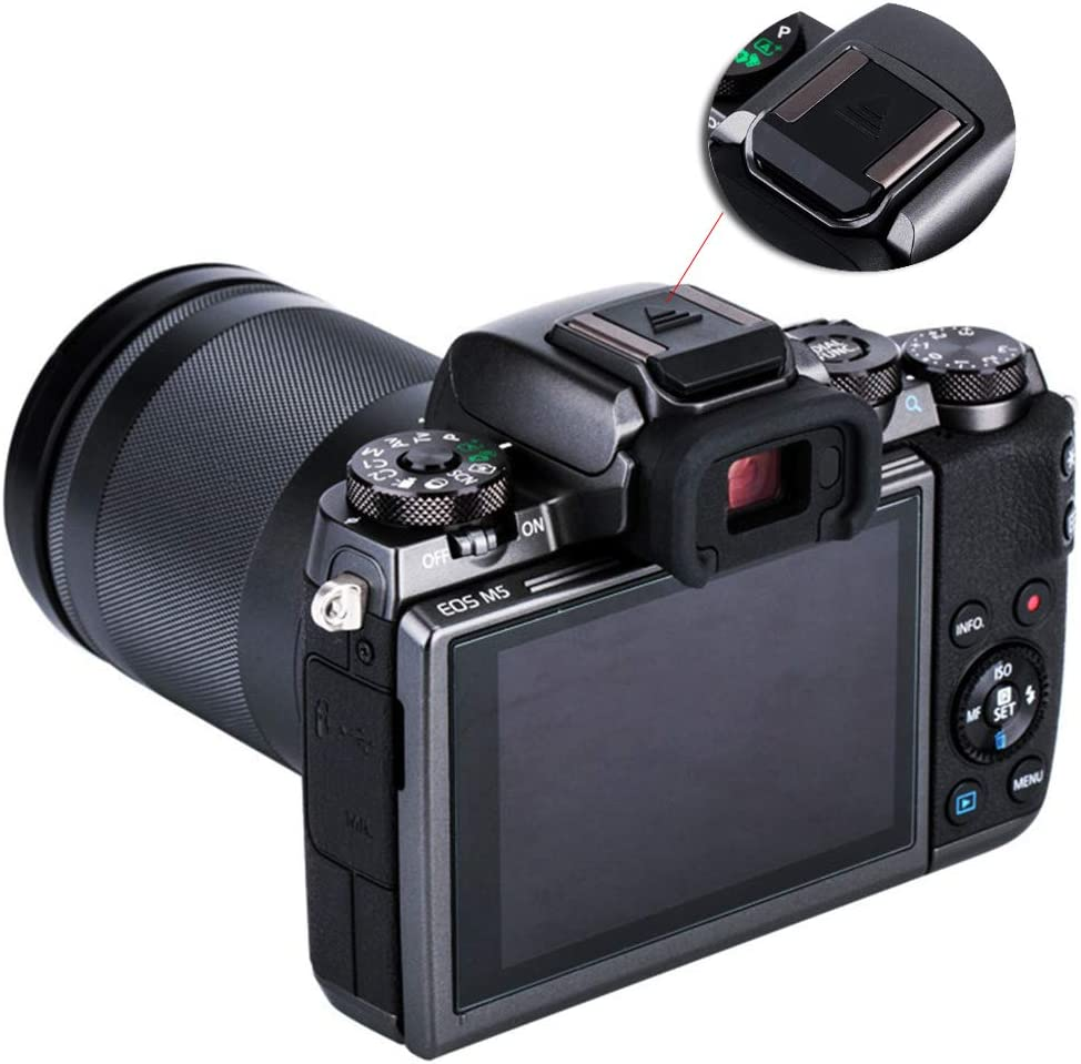 2 PCS JJC Hot Shoe Cover Protector Cap for Canon EOS R100 R5 R6 R RP 90D 80D 850D 6DM2 5DM4 5DM3 5DM2 5DS 5DS R 7DM2 M50II M50 800D 760D 750D 700D 100D 200D image number 5