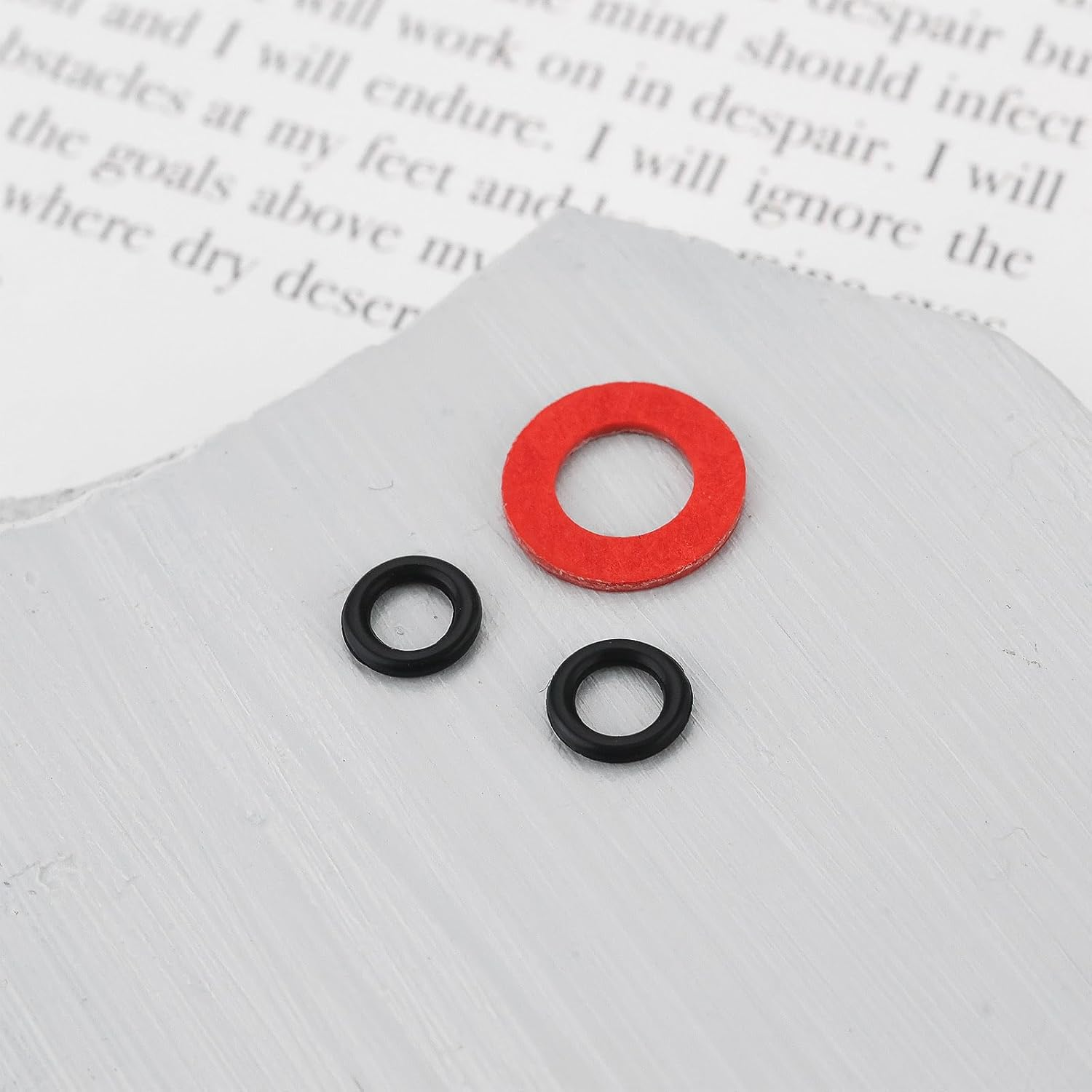 Briny River 2 Sets Carburetor Bowl Rebuild Gasket Kit 16010-ZM7-D01 Replacement Part Compatible with Honda EU1000I EU1000IT1 EU2000I EB2000IT1 EU2200IT GX100U image number 5