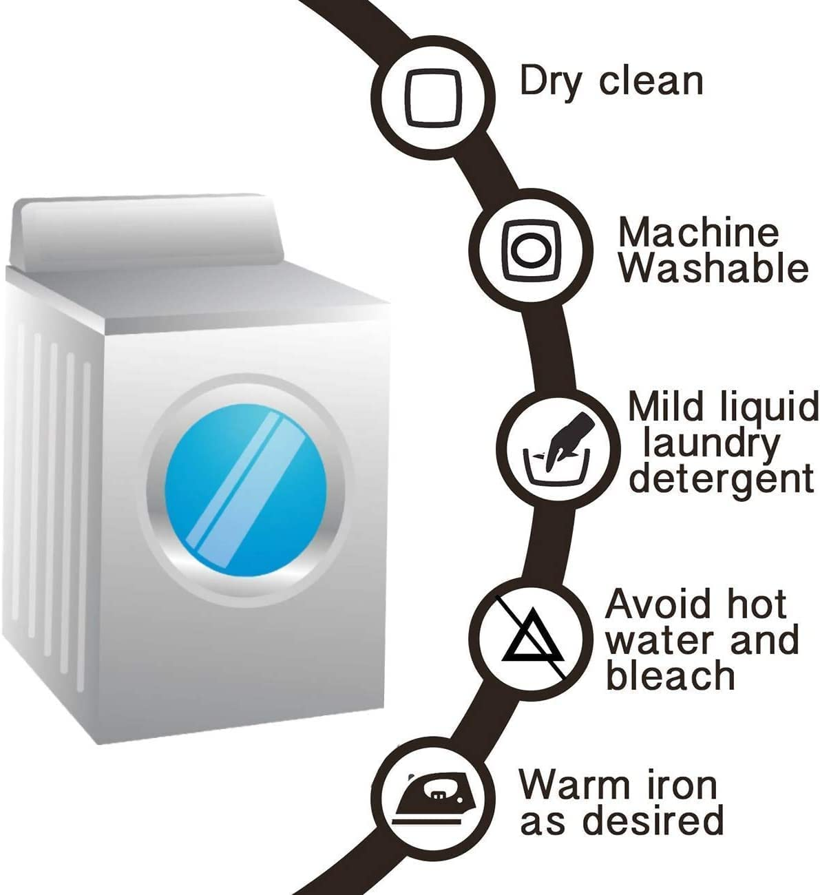 H.VERSAILTEX High Stretch Individual Seat Cushion Covers Sofa Slipcovers Couch Cushion Protector Sofa Covers Rich Jacquard Textured Twill Fabric (3 Pack for 3 Cushion, Black) image number 7