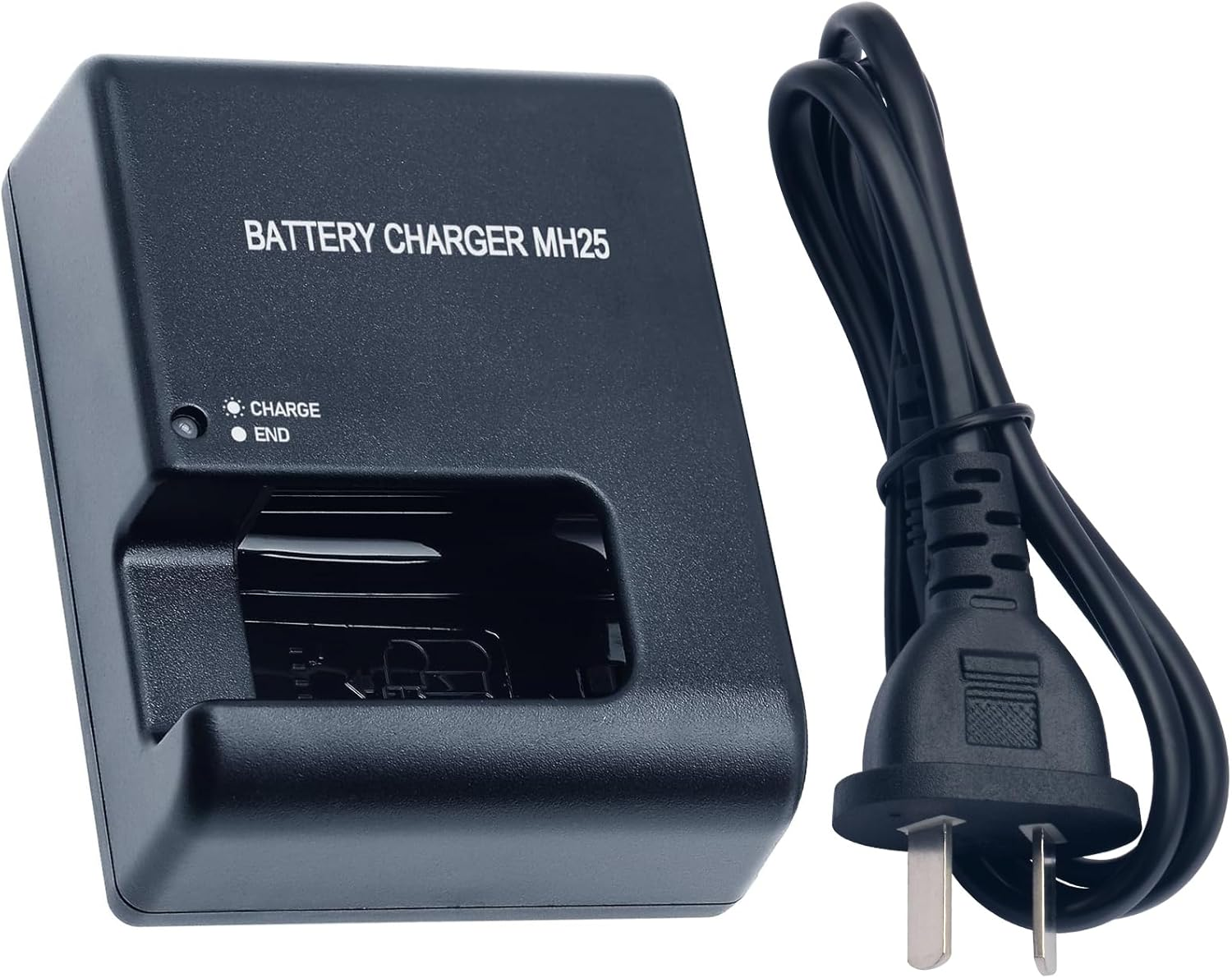 Mh-25(A) Quick Battery Charger Compatible with Nikon EN-EL15 En-El15A En-El15C Batteries for Nikon D500 D600 D610 D750 D780 D800 D810 D850 D7000 Coolpix Z5 Z6 Z7 Digital SLR Cameras Power image number 5