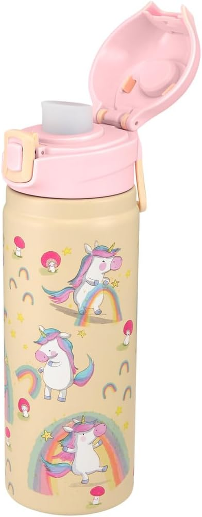 Maxwell & Williams Jedda Robaard Magical Tales Double Wall Insulated Bottle 550ML Unicorn Gift Boxed