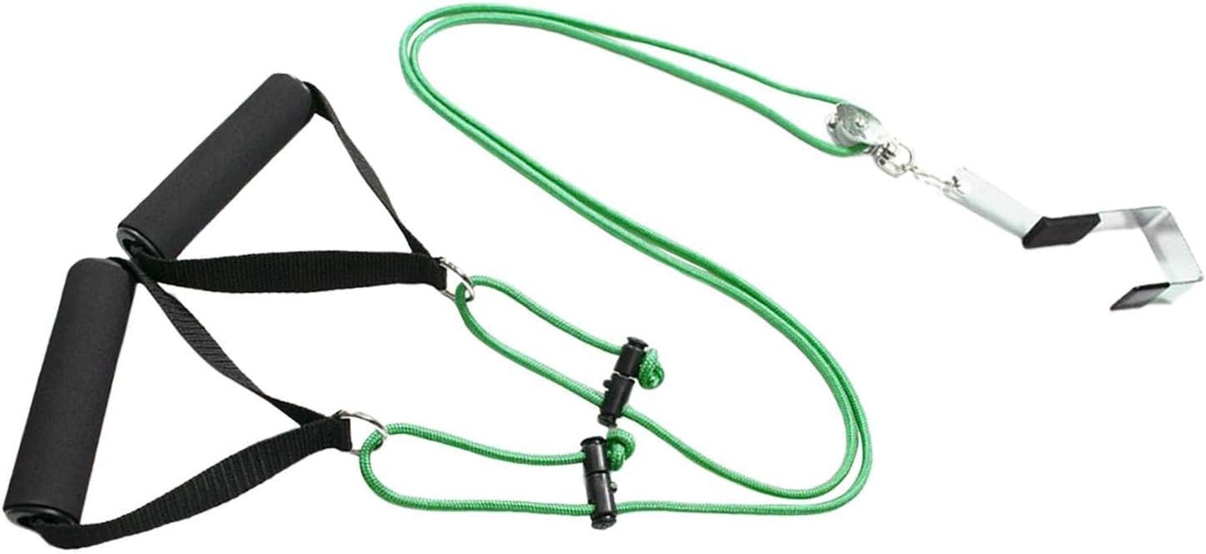 Shoulder Pulley over the Door Shoulder Pulley System Women Men Arm Exerciser Green, 2M