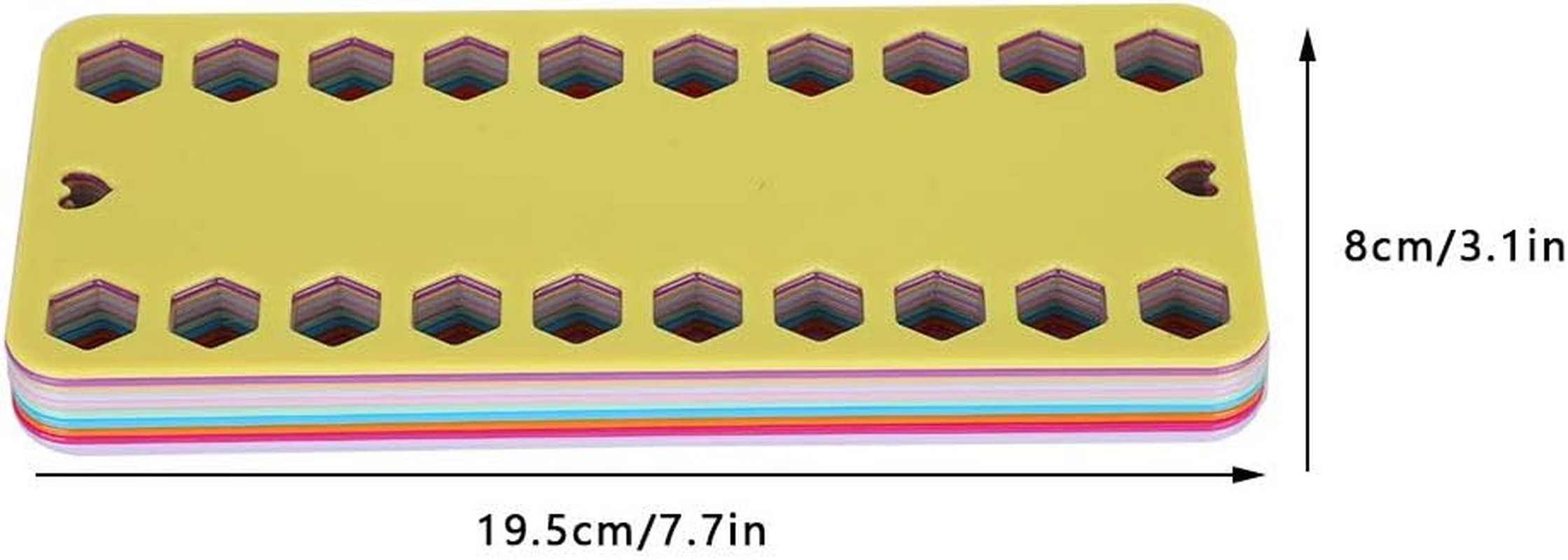 20PCS Cross Stitch Thread Holder Embroidery Floss Organizer Cross Stitch Storage Tool Thread Card for Knitting image number 3