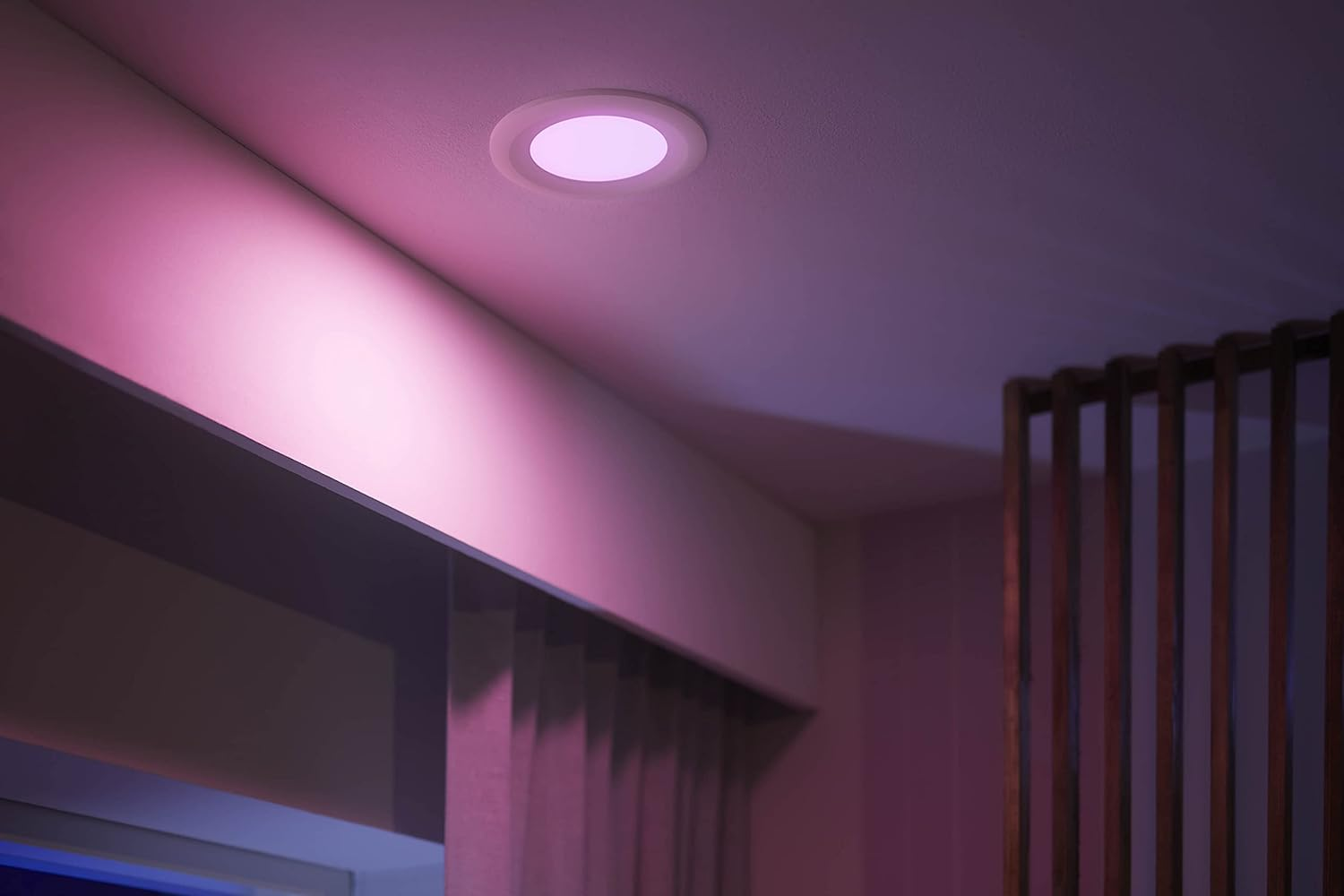 Philips Hue Akari White Colour & Ambience Downlight 90Mm image number 4