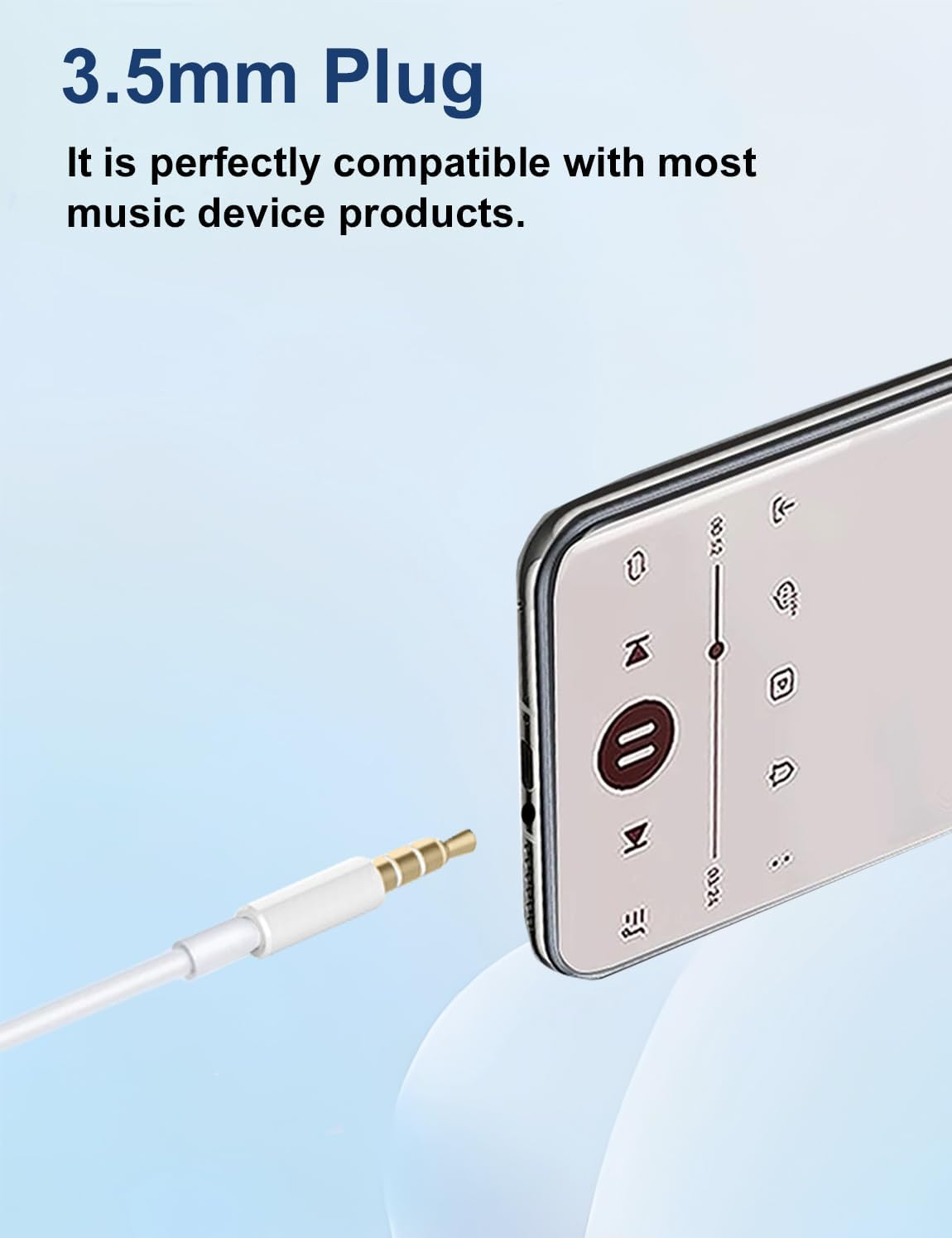 MAS CARNEY Wired Headphones WH9, Pack of 2, In-Ear Wired Earphones with Mic & Control 3.5Mm Jack, for Apple Iphone, Samsung, Google, Vivo, Oppo, Xiaomi, Redmi, Computer, Laptop, Gaming, Sports image number 4