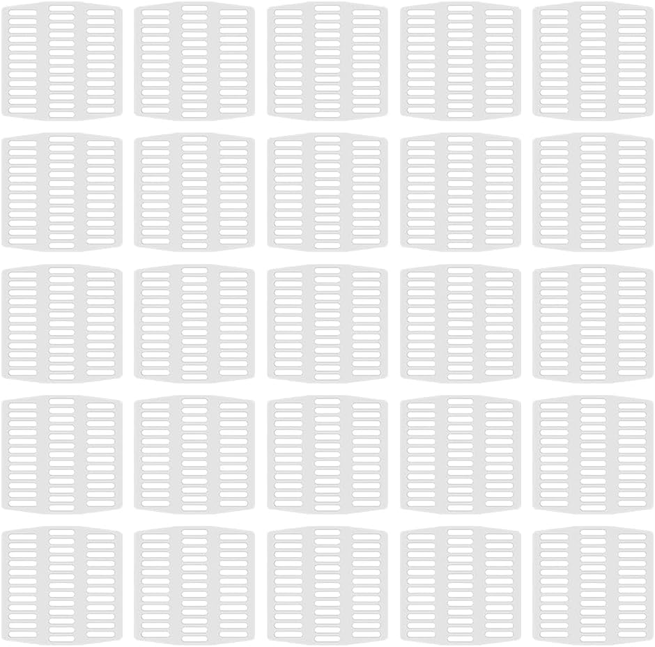 25 Pieces of Stainless Steel Brick Seepage Hole Covers, Protective Seepage Hole Inserts, Brick Drainage Hole Covers, and Brick Hole Fillers for Brick Walls image number 6