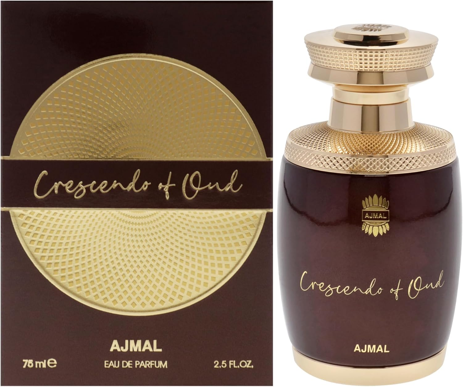 Crescendo of Oud by Ajmal for Unisex - 2.5 Oz EDP Spray