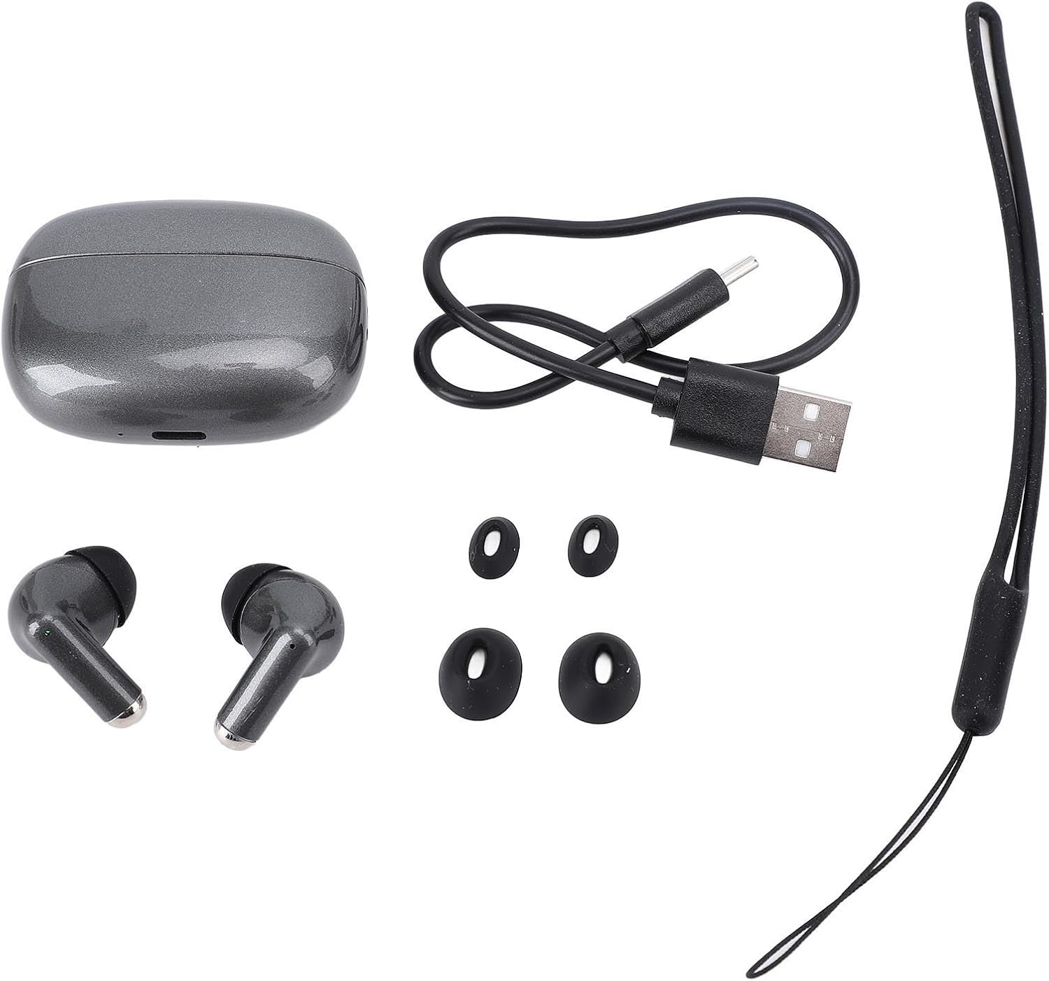 Zopsc 140 Language Translation Earbuds Wireless, Real Time AI Translator with Bluetooth 5.4, High Accuracy, 30H Battery, Touch Control, for Business Meetings Travel Abroad image number 1