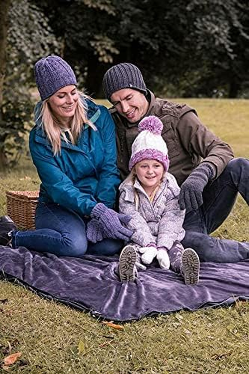 HEAT HOLDERS Outdoor Blanket + Waterproof Backing 142CM X 152CM Antique Silver image number 1