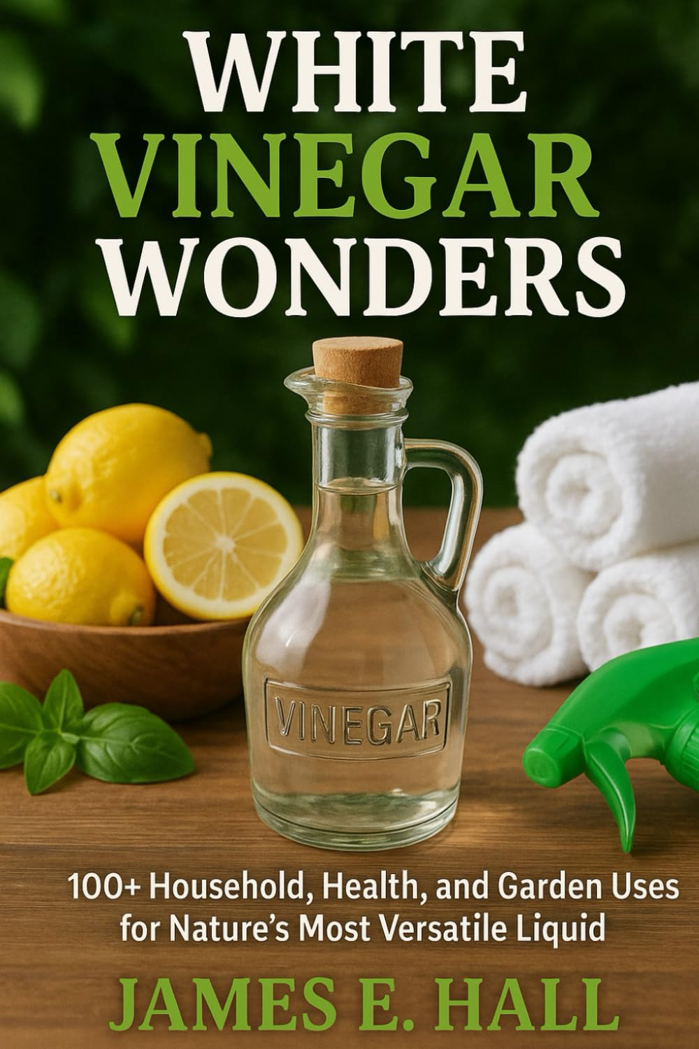 White Vinegar Wonders: 100+ Household, Health, and Garden Uses for Nature&rsquo;S Most Versatile Liquid image number 1