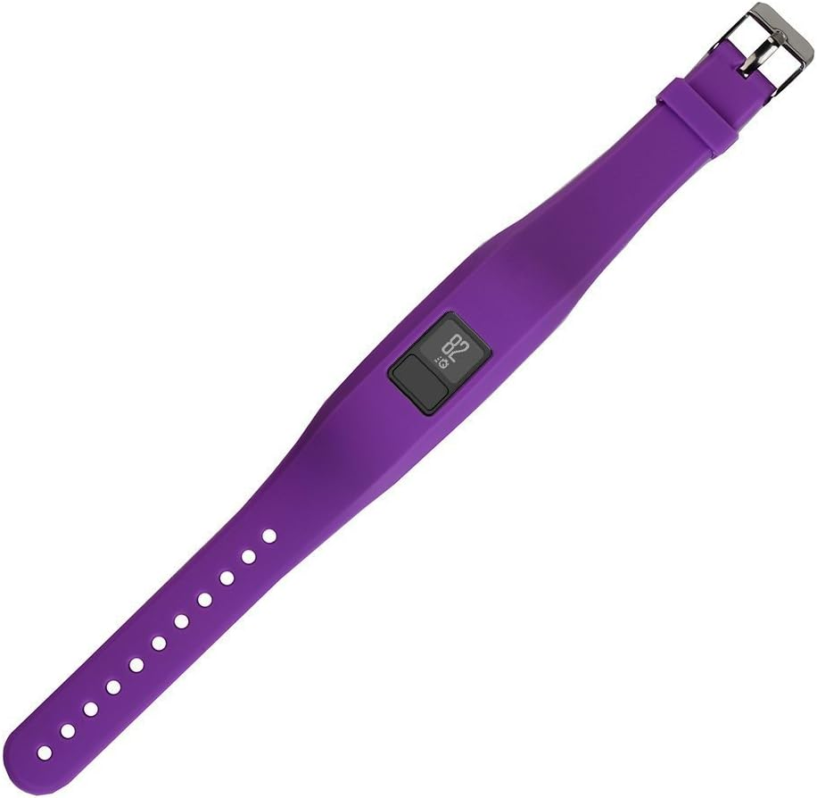 3Pcs Intended for V&iacute;vofit Jr. 2 Vivofit JR Bands with Secure Watch Clasp Silicone Replacement Strap Bands Intended for Garmin Vivofit Jr 2 Vivofit Jr（For Kids） (Purple, Teal, Skyblue) image number 3