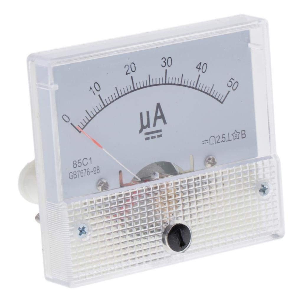 Accurate 85C1-Ua Panel DC Ampere Tester Current Measuring Tools 0-50Ua, White image number 4