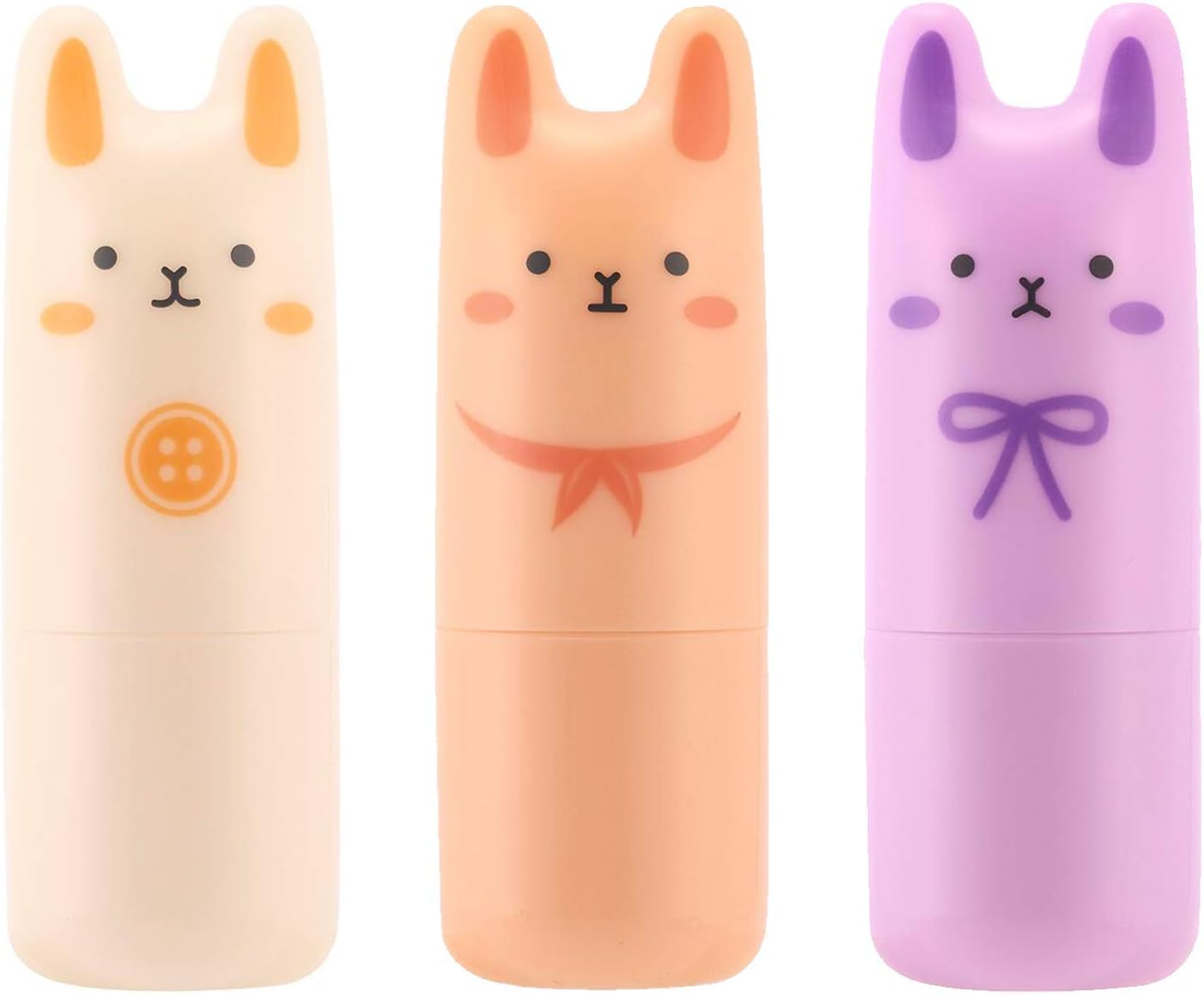 TONYMOLY Pocket Bunny Perfume Bars Stick, Perfume for Women, Body Spray & Fragrance, Travel Size Perfumes, 3Pk image number 1