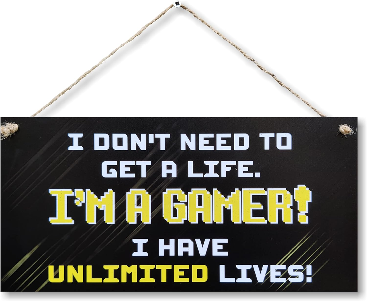 CARISPIBET V.I.P. Only Home Signs House Decorative Hanging Ornament Wall Art Plaques Welcome Signs 6" X 12"