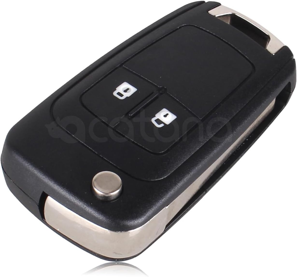 Remote Flip Car Key for Holden Colorado RG 2012 2013 2014 2015 2016 Shell Case Blank Enclosure Fob Direct Replacement 2B 2 Button Unlock Lock Uncut image number 4