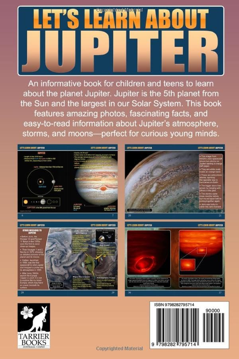 Let'S Learn about Jupiter: the 5Th Planet from the Sun. for Younger People. image number 1