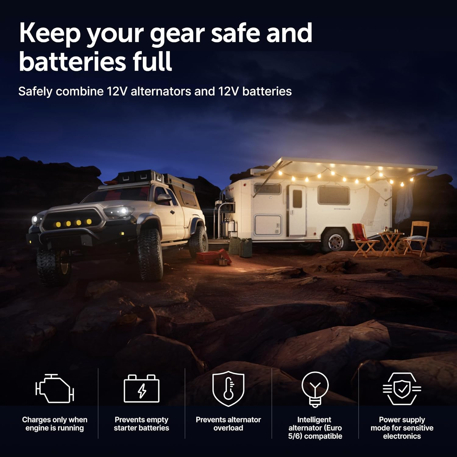 Victron Energy Orion XS 12/12-Volt 50 Amp DC-DC Battery Charger image number 2