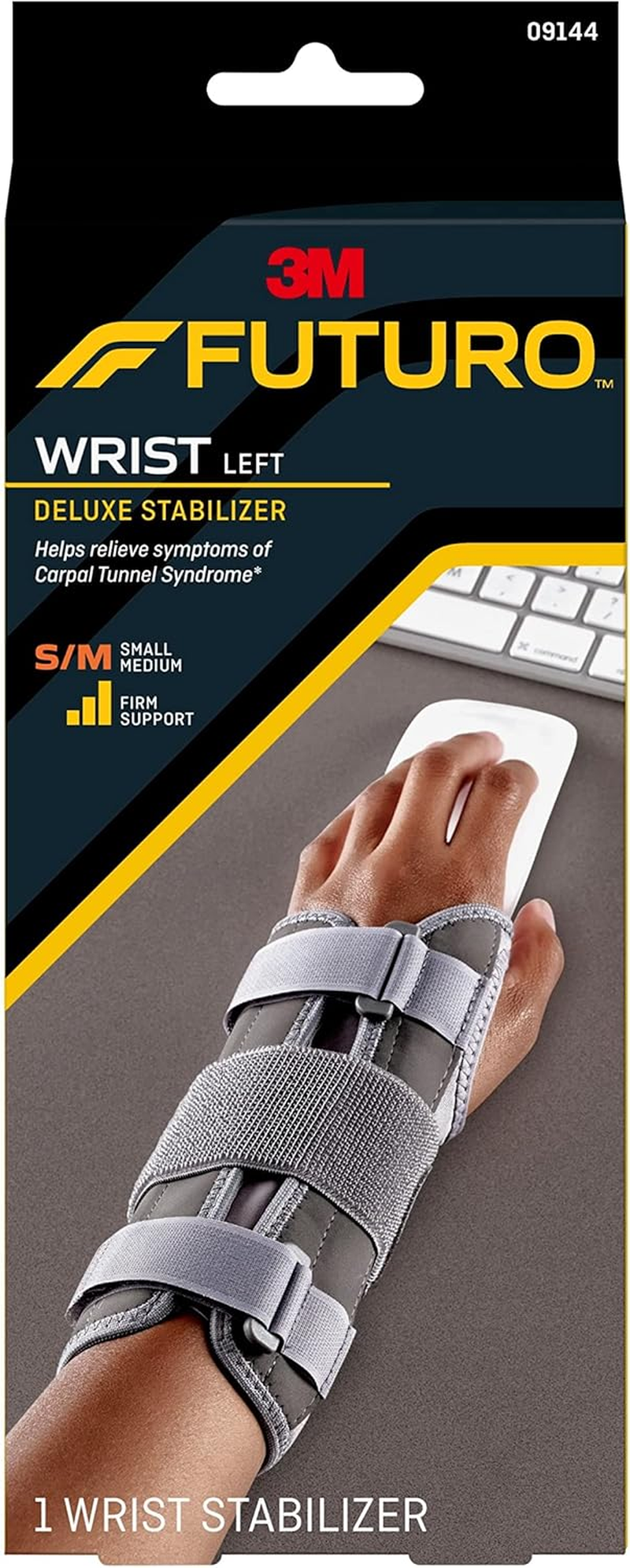 Futuro Deluxe Wrist Stabiliser Small/Medium Left Hand 09144ENT image number 2