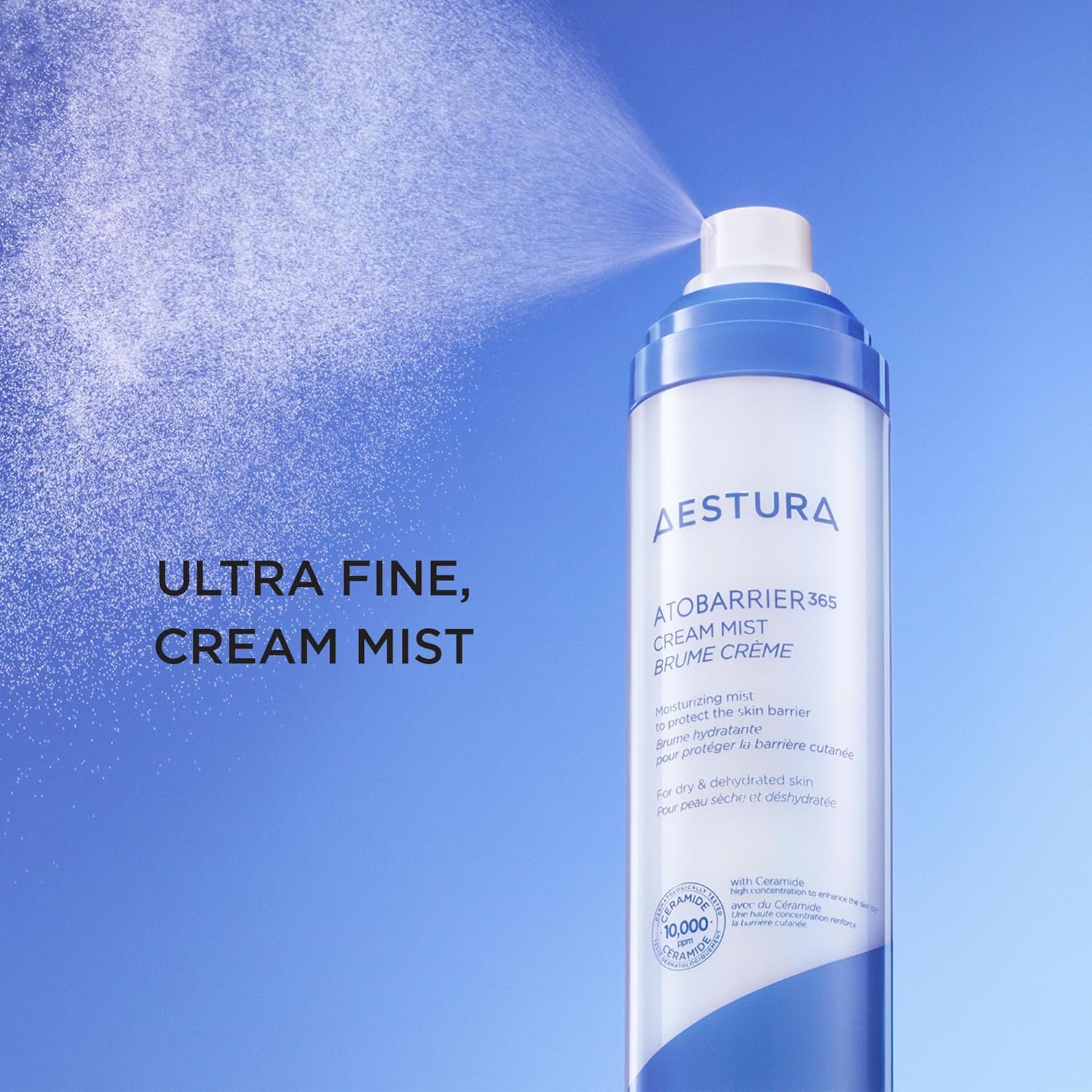 AESTURA ATOBARRIER365 CREAM MIST | Face Mist with 10,000Ppm Ceramides | Moisture Barrier Support, Ultra-Fine Hydrating Spray Toner Suitable for Dry Skin, 120Ml image number 5