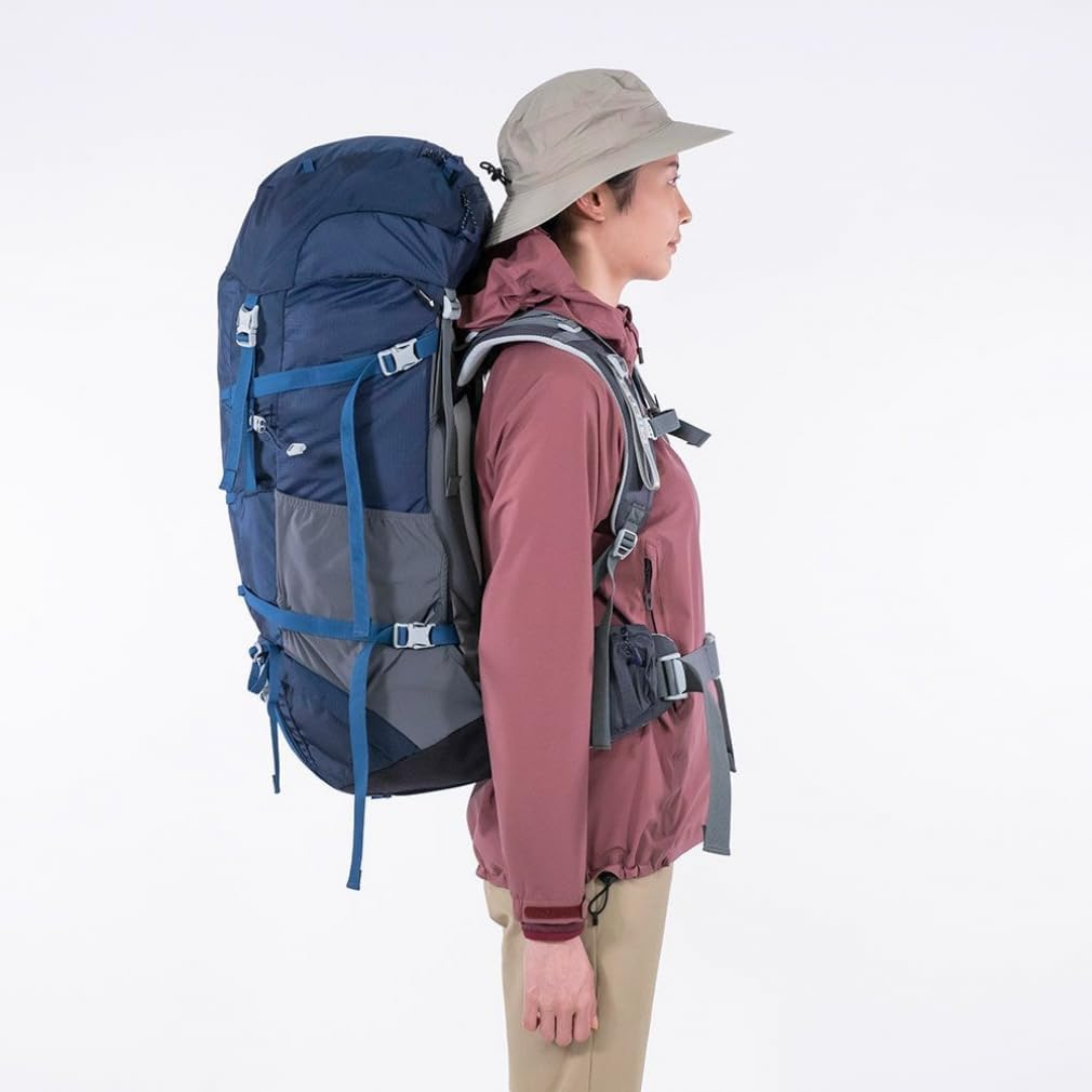 Millet SAAS FEE 50+15 LD MIS0732 Women'S Mountain Climbing Backpack, Blue S (Back Length 16.9 Inches (43 Cm), Blue, S(背面長43Cm)