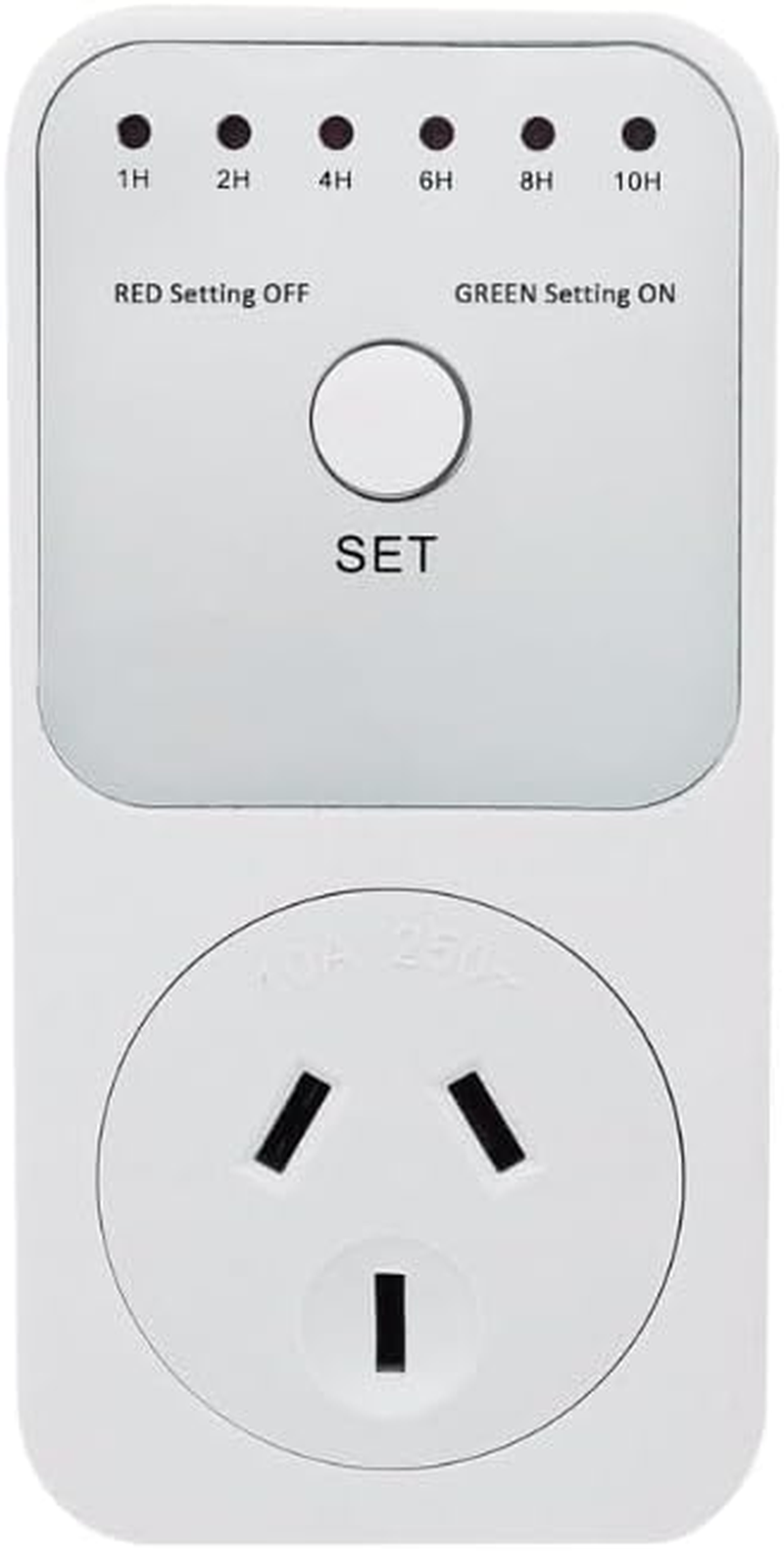 Digital Timer Switch Socket Electric Dual Countdown Timer Plug-In Time Control 240V for Appliances image number 1