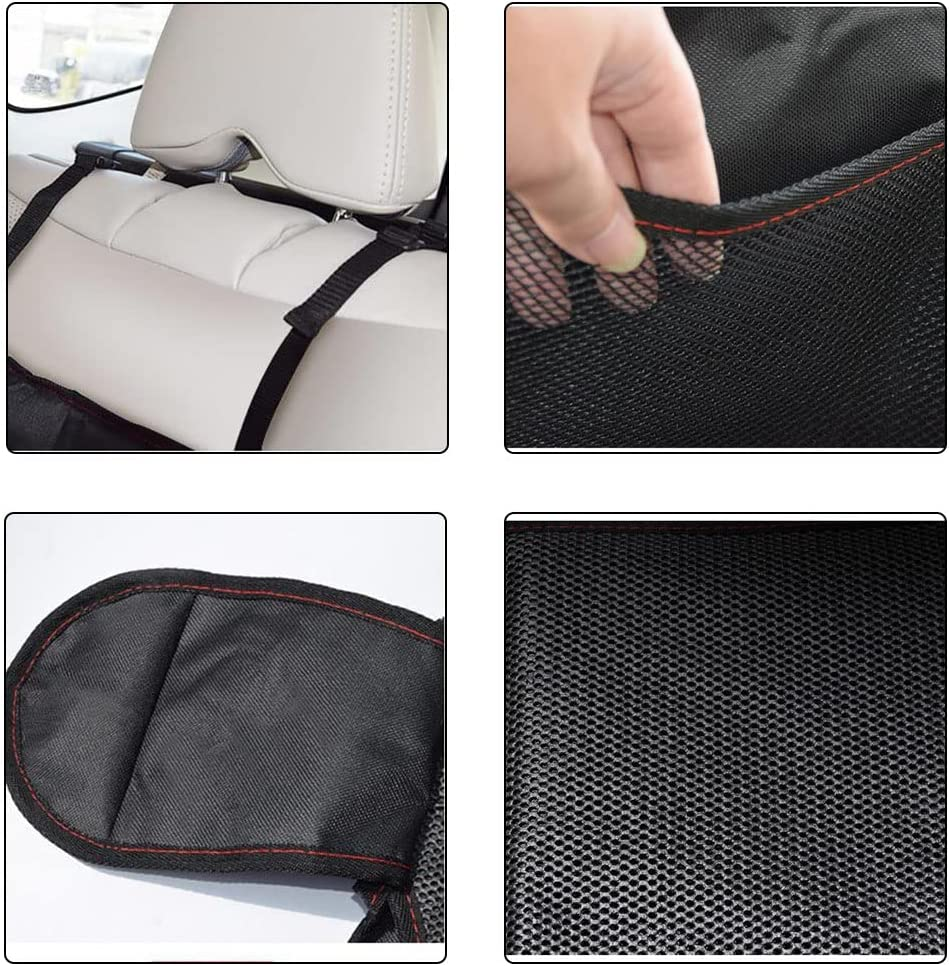 Car Seat Protector for Child - Black image number 4