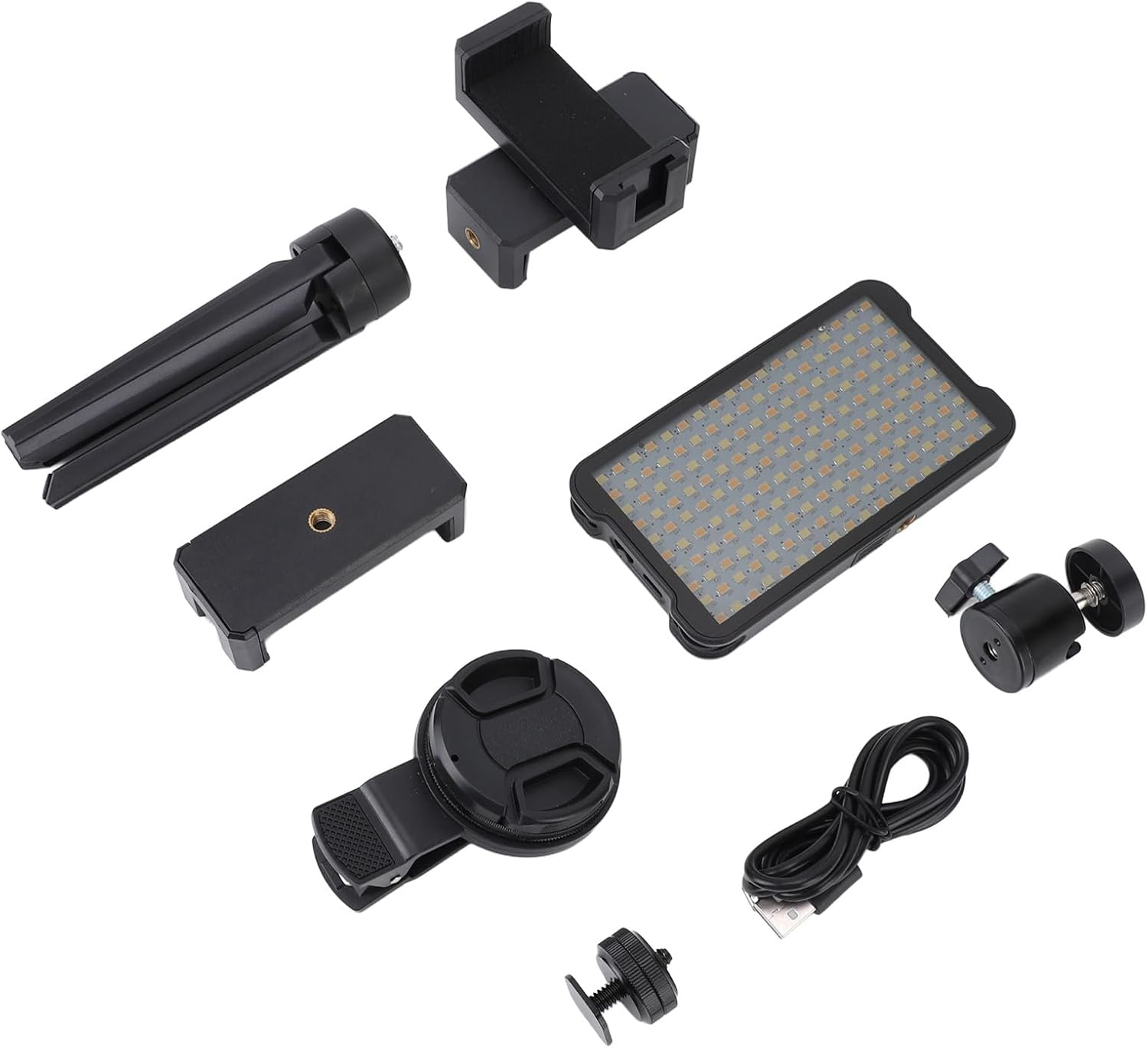 Reduced Reflected Tattoos Filling Light Tattoos Photography Light Resoluble LED Ring Light with 52 Mm CPL Lens Filter Wireless Rechargeable 2400K -6400K image number 4