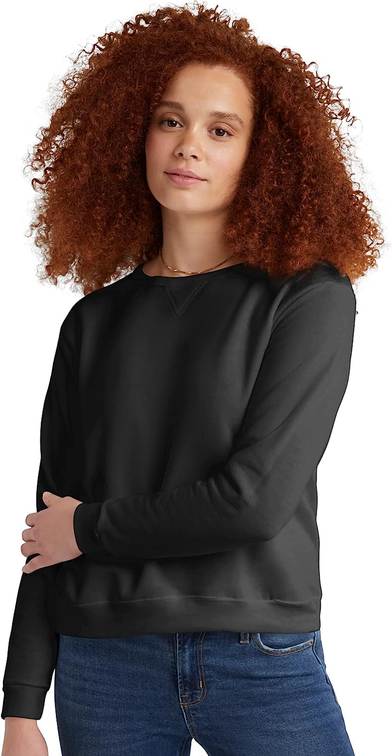 Hanes Women'S V-Notch Pullover Fleece Sweatshirt
