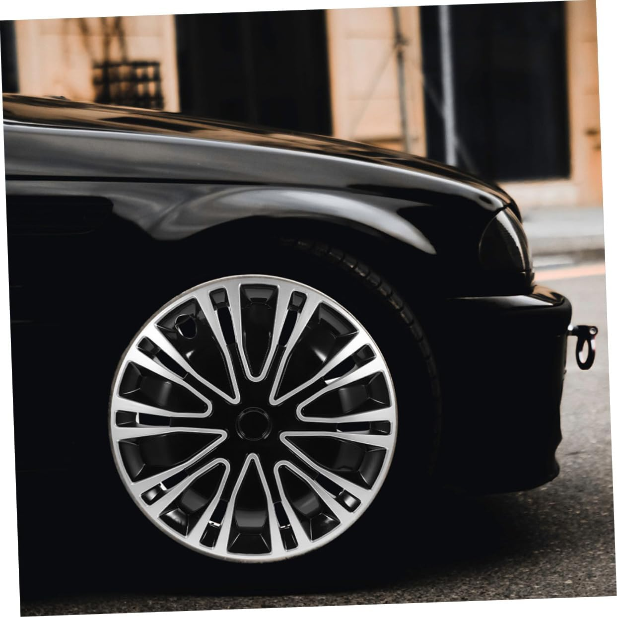 2Pcs Car Rim Covers Hubcap Decorative Wheel Rim Covers SUV Automotive Hub Caps