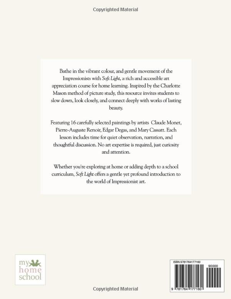 Soft Light &ndash; Discovering Monet and the Impressionists through Picture Study: Charlotte Mason Art Appreciation Series image number 1