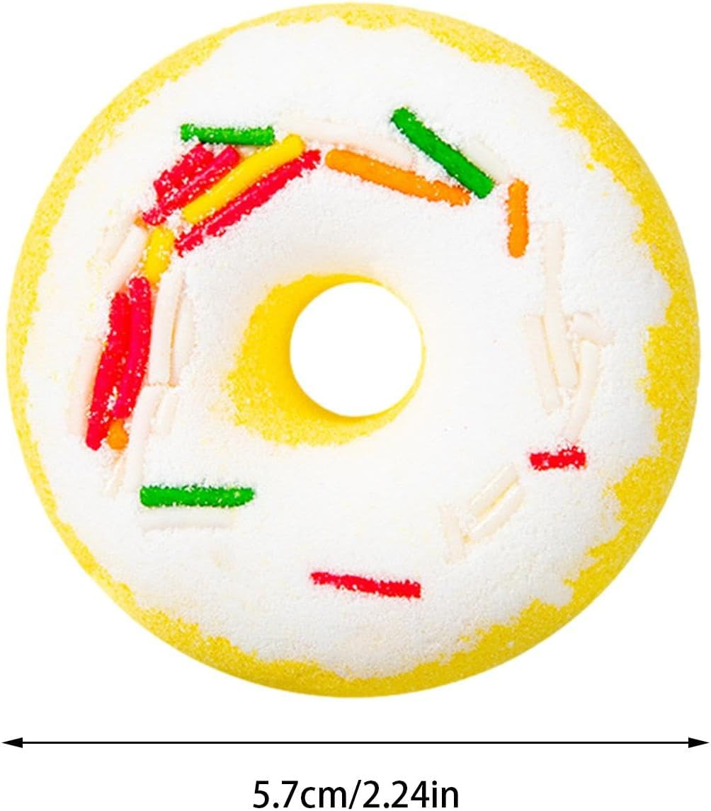 Shower Bombs Aromatherapy,Shower Steamers Aromatherapy - Shower Fizzies, Donut Design, Christmas Stocking Stuffer, Birthday Mothers Day S - Lavender image number 3